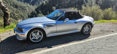 1999 BMW M Roadster in Arctic Silver Metallic over Black Nappa