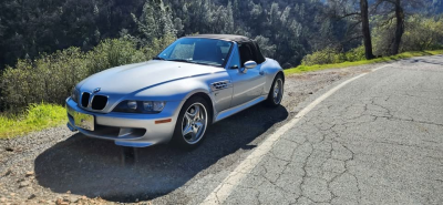 1999 BMW M Roadster in Arctic Silver Metallic over Black Nappa