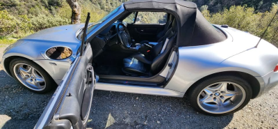 1999 BMW M Roadster in Arctic Silver Metallic over Black Nappa