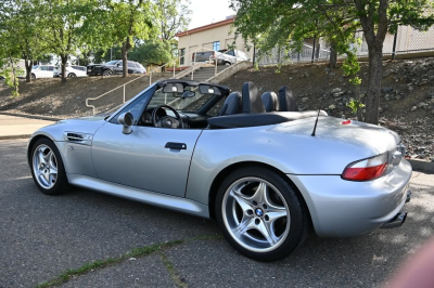 1999 BMW M Roadster in Arctic Silver Metallic over Dark Gray & Black Nappa