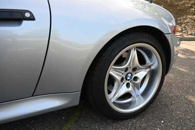 1999 BMW M Roadster in Arctic Silver Metallic over Dark Gray & Black Nappa