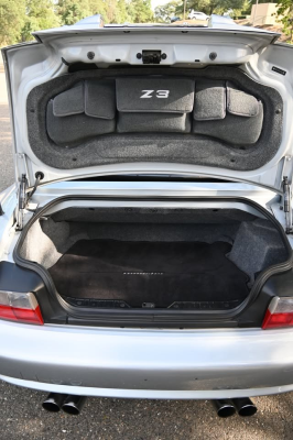 1999 BMW M Roadster in Arctic Silver Metallic over Dark Gray & Black Nappa