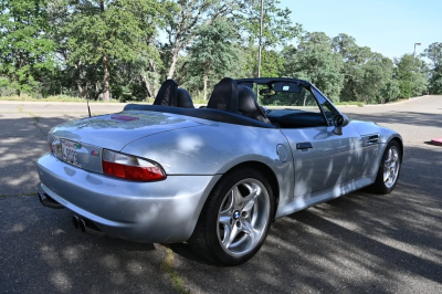1999 BMW M Roadster in Arctic Silver Metallic over Dark Gray & Black Nappa