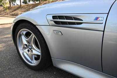 1999 BMW M Roadster in Arctic Silver Metallic over Dark Gray & Black Nappa