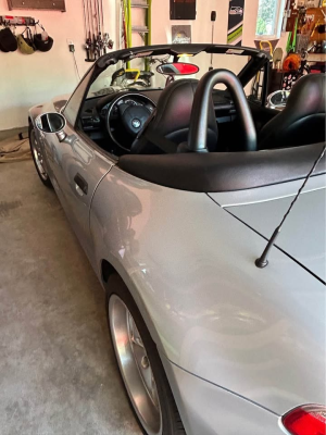 1999 BMW M Roadster in Arctic Silver Metallic over Black Nappa