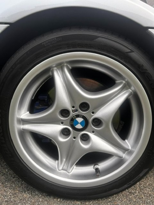 1999 BMW M Roadster in Arctic Silver Metallic over Black Nappa