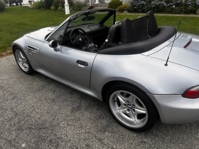 1999 BMW M Roadster in Arctic Silver Metallic over Black Nappa
