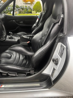 1999 BMW M Roadster in Arctic Silver Metallic over Black Nappa
