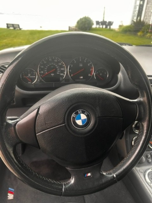 1999 BMW M Roadster in Arctic Silver Metallic over Black Nappa