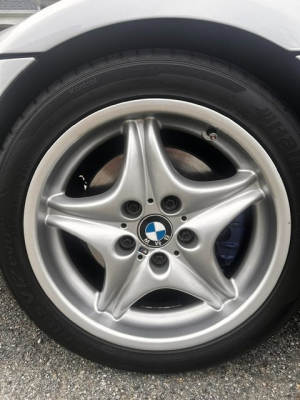 1999 BMW M Roadster in Arctic Silver Metallic over Black Nappa
