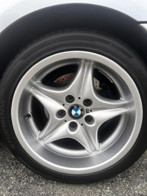 1999 BMW M Roadster in Arctic Silver Metallic over Black Nappa
