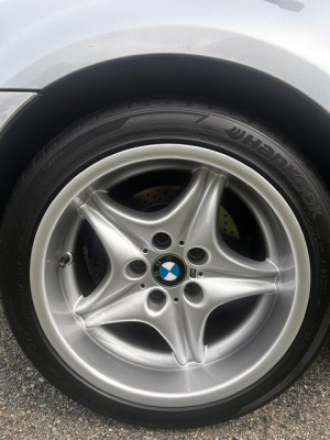 1999 BMW M Roadster in Arctic Silver Metallic over Black Nappa