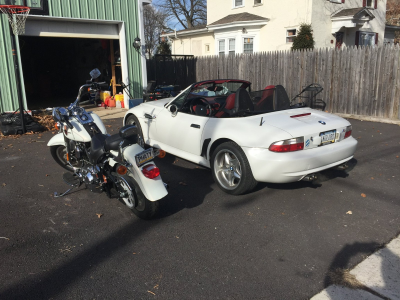 1999 BMW M Roadster in Alpine White 3 over Imola Red & Black Nappa
