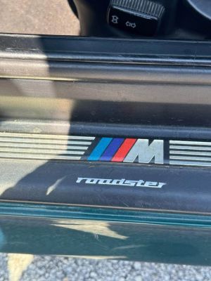1999 BMW M Roadster in Boston Green Metallic over Dark Gray & Black Nappa