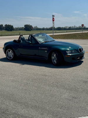 1999 BMW M Roadster in Boston Green Metallic over Dark Gray & Black Nappa