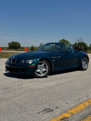 1999 BMW M Roadster in Boston Green Metallic over Dark Gray & Black Nappa