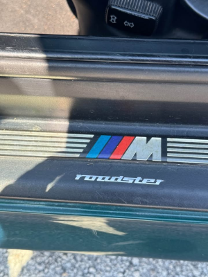 1999 BMW M Roadster in Boston Green Metallic over Dark Gray & Black Nappa