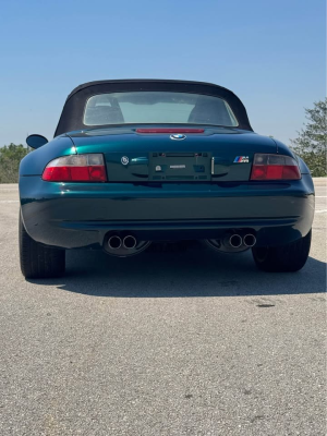 1999 BMW M Roadster in Boston Green Metallic over Dark Gray & Black Nappa