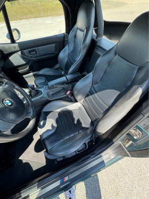 1999 BMW M Roadster in Boston Green Metallic over Dark Gray & Black Nappa