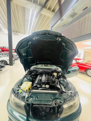 1999 BMW M Roadster in Boston Green Metallic over Dark Gray & Black Nappa