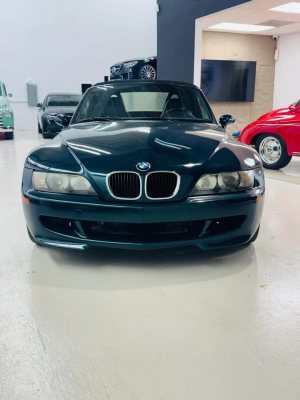 1999 BMW M Roadster in Boston Green Metallic over Dark Gray & Black Nappa