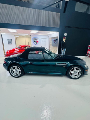 1999 BMW M Roadster in Boston Green Metallic over Dark Gray & Black Nappa