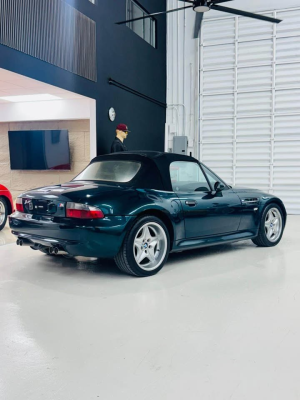 1999 BMW M Roadster in Boston Green Metallic over Dark Gray & Black Nappa