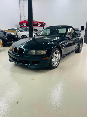 1999 BMW M Roadster in Boston Green Metallic over Dark Gray & Black Nappa