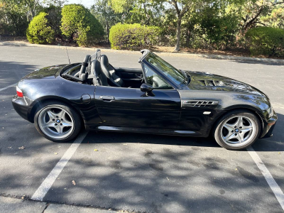 1999 BMW M Roadster in Cosmos Black Metallic over Black Nappa