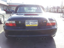 1999 BMW M Roadster in Cosmos Black Metallic over Dark Gray & Black Nappa