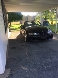 1999 BMW M Roadster in Cosmos Black Metallic over Black Nappa