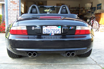 1999 BMW M Roadster in Cosmos Black Metallic over Black Nappa