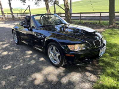 1999 BMW M Roadster in Cosmos Black Metallic over Black Nappa