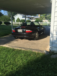 1999 BMW M Roadster in Cosmos Black Metallic over Black Nappa