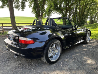 1999 BMW M Roadster in Cosmos Black Metallic over Black Nappa