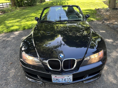1999 BMW M Roadster in Cosmos Black Metallic over Black Nappa