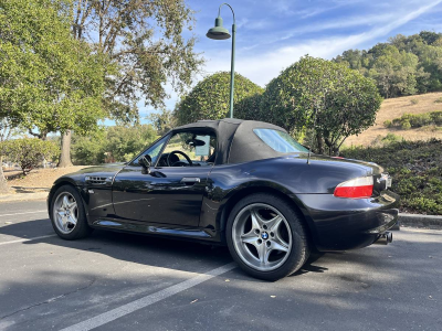 1999 BMW M Roadster in Cosmos Black Metallic over Black Nappa