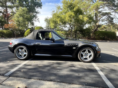 1999 BMW M Roadster in Cosmos Black Metallic over Black Nappa