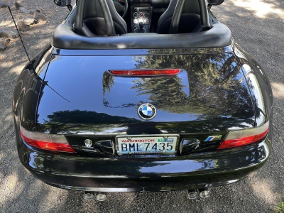 1999 BMW M Roadster in Cosmos Black Metallic over Black Nappa