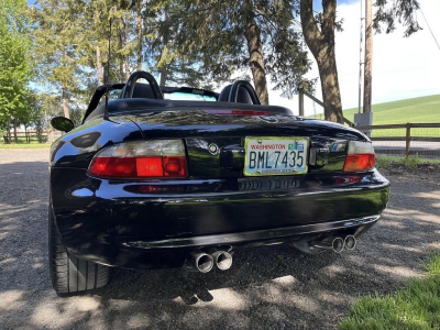 1999 BMW M Roadster in Cosmos Black Metallic over Black Nappa