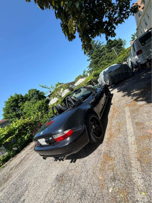 1999 BMW M Roadster in Cosmos Black Metallic over Black Nappa