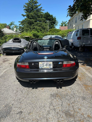 1999 BMW M Roadster in Cosmos Black Metallic over Black Nappa