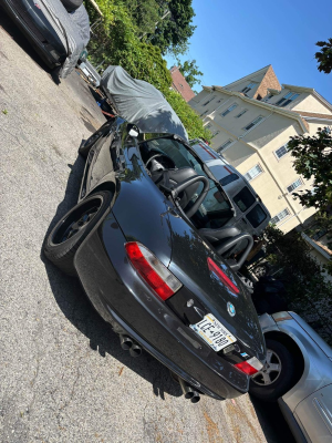 1999 BMW M Roadster in Cosmos Black Metallic over Black Nappa