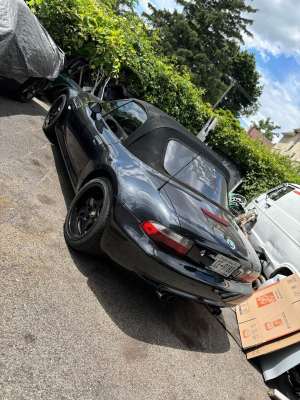 1999 BMW M Roadster in Cosmos Black Metallic over Black Nappa