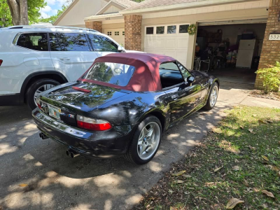 1999 BMW M Roadster in Cosmos Black Metallic over Dark Gray & Black Nappa