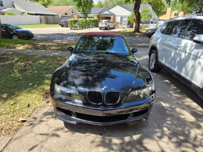 1999 BMW M Roadster in Cosmos Black Metallic over Dark Gray & Black Nappa
