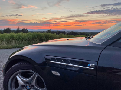 1999 BMW M Roadster in Cosmos Black Metallic over Dark Gray & Black Nappa