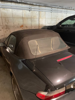 1999 BMW M Roadster in Cosmos Black Metallic over Dark Gray & Black Nappa