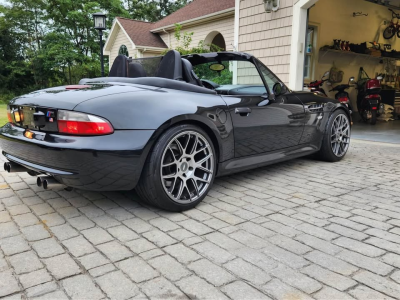 1999 BMW M Roadster in Cosmos Black Metallic over Black Nappa
