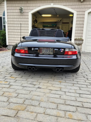 1999 BMW M Roadster in Cosmos Black Metallic over Black Nappa